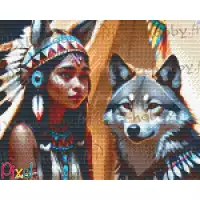 pixelhobby Collection Amériques - Louve