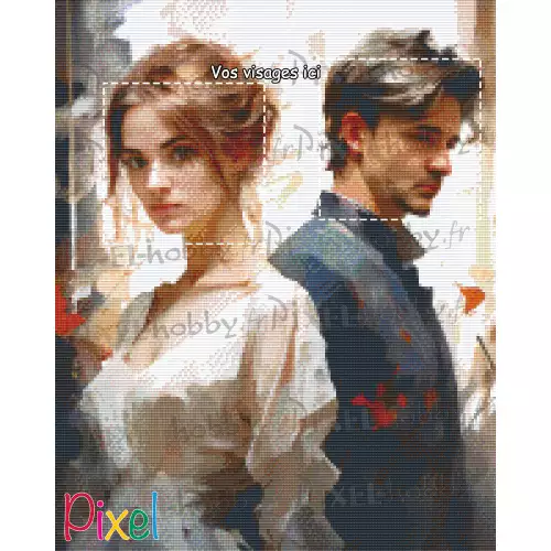 pixelhobby Collection Héroïne - Moi non plus - kit personnalisable