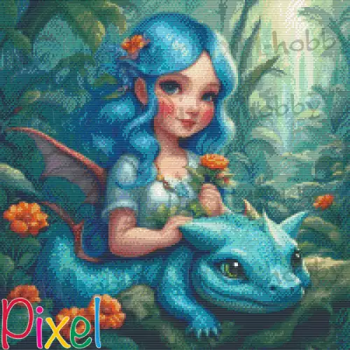 pixelhobby Collection Eden - Allumer le feu