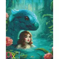 pixelhobby Collection Eden - Sortir la tête de l'eau