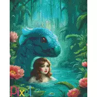 pixelhobby Collection Eden - Sortir la tête de l'eau