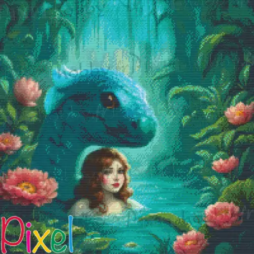 pixelhobby Collection Eden - Sortir la tête de l'eau