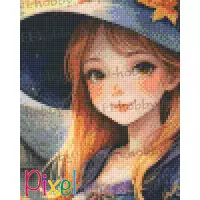 pixelhobby Collection Couleur Citrouille - Ambre