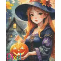 pixelhobby Collection Couleur Citrouille - Ambre