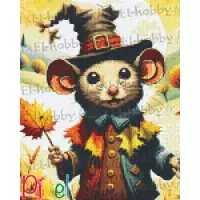 pixelhobby Collection Couleur Citrouille - Au ras des champs