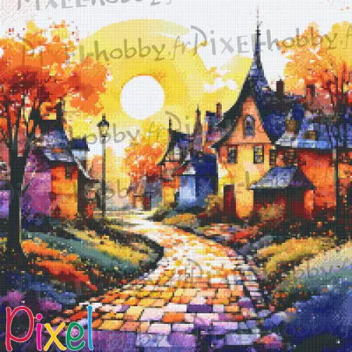 pixelhobby Collection Couleur Citrouille - Les bonnes intentions