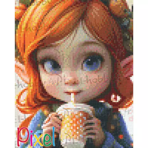 pixelhobby Collection Couleur Citrouille - Milkshake