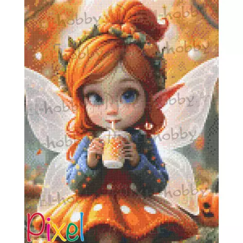 pixelhobby Collection Couleur Citrouille - Milkshake