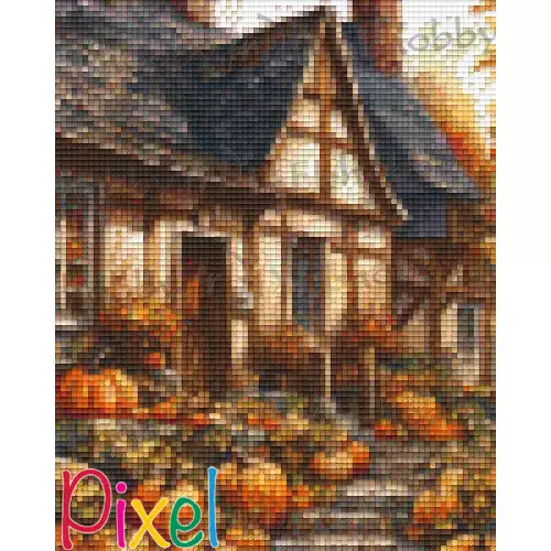 pixelhobby Collection Couleur Citrouille - Chez Mamie