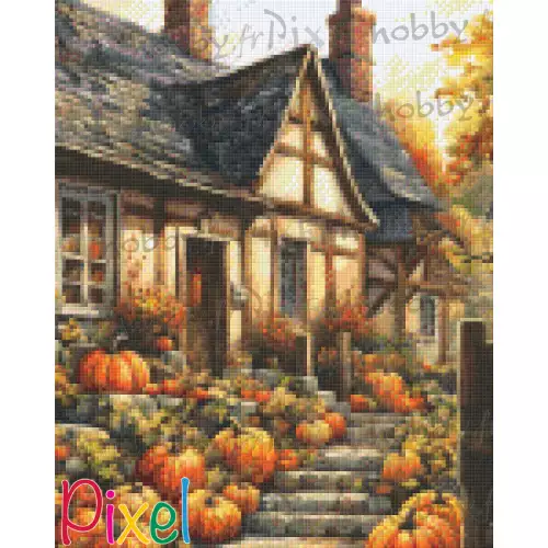 pixelhobby Collection Couleur Citrouille - Chez Mamie