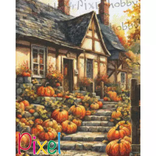 pixelhobby Collection Couleur Citrouille - Chez Mamie