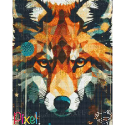 pixelhobby Collection Couleur Citrouille - L'écossais