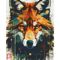 pixelhobby Collection Couleur Citrouille - L'écossais