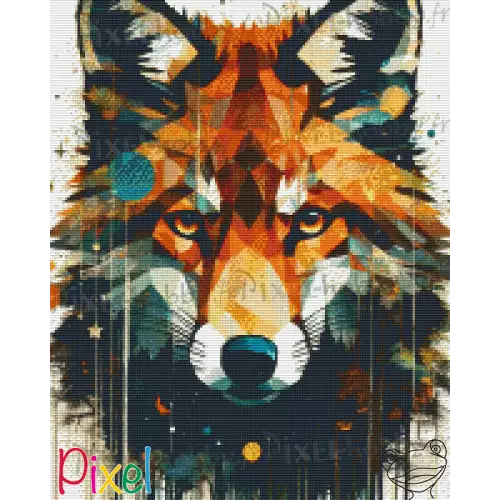 pixelhobby Collection Couleur Citrouille - L'écossais