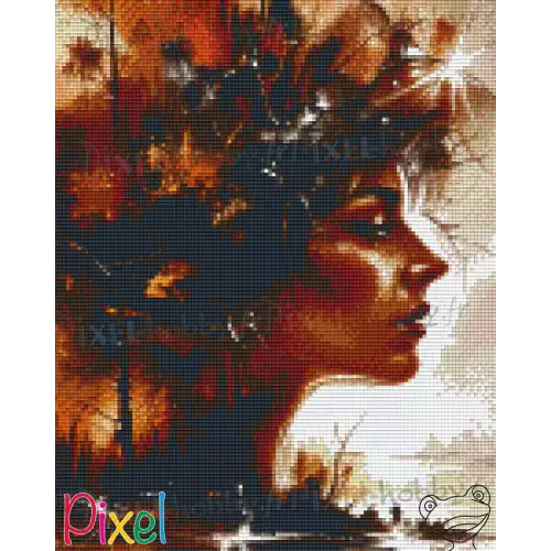 pixelhobby Collection Couleur Citrouille - Souvenirs d'automne