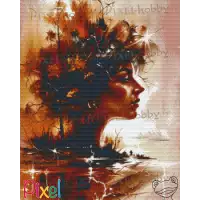 pixelhobby Collection Couleur Citrouille - Souvenirs d'automne