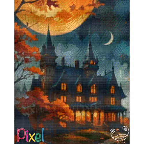 pixelhobby Collection Couleur Citrouille - La lune rousse