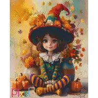 pixelhobby Collection Couleur Citrouille - Juliette