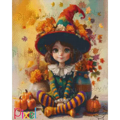 pixelhobby Collection Couleur Citrouille - Juliette