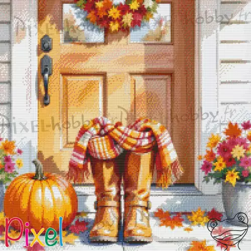 pixelhobby Collection Couleur Citrouille - Télétravail