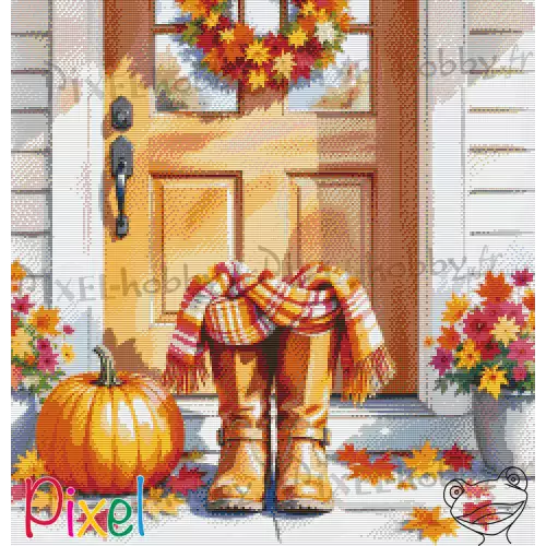 pixelhobby Collection Couleur Citrouille - Télétravail