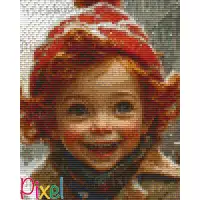 pixelhobby Collection HoHoHo - Fifi sous la neige