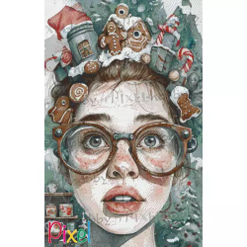 pixelhobby Collection HoHoHo - Débordée