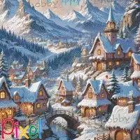 pixelhobby Collection HoHoHo - Le val doré