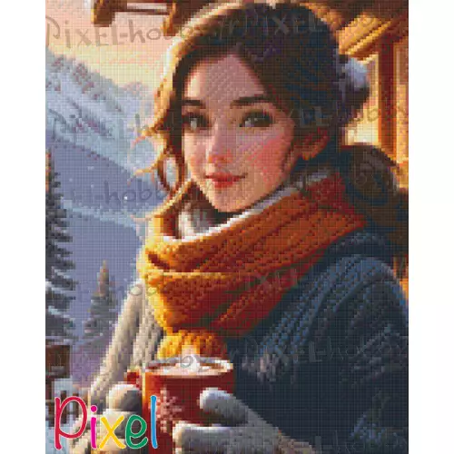 pixelhobby Collection HoHoHo - Chocolat Chaud