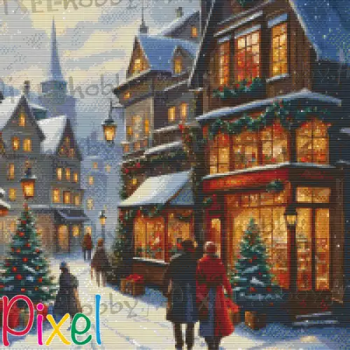 pixelhobby Collection HoHoHo - Rue du pont