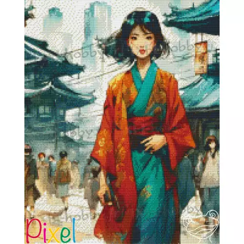 pixelhobby Collection Asie -  Aoi 