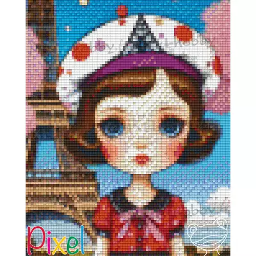 pixelhobby Collection Poupées du monde - France