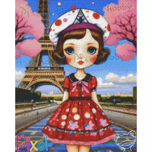 pixelhobby Collection Poupées du monde - France