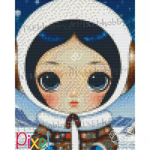 pixelhobby Collection Poupées du monde - Pôles