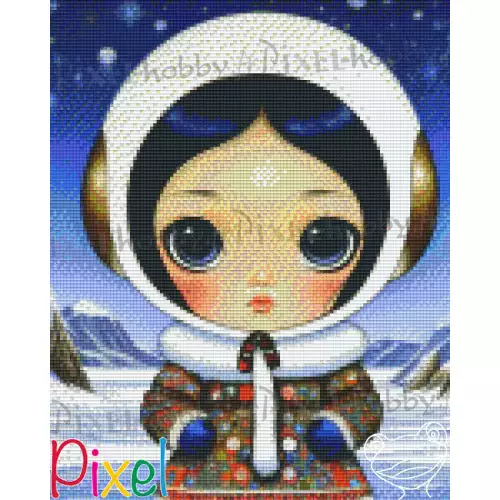 pixelhobby Collection Poupées du monde - Pôles