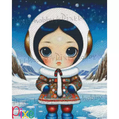 pixelhobby Collection Poupées du monde - Pôles