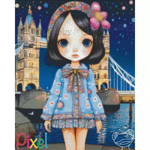 pixelhobby Collection Poupées du monde - Angleterre