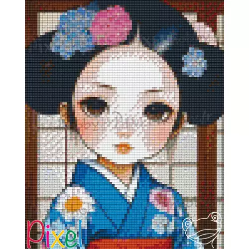 pixelhobby Collection Poupées du monde - Japon