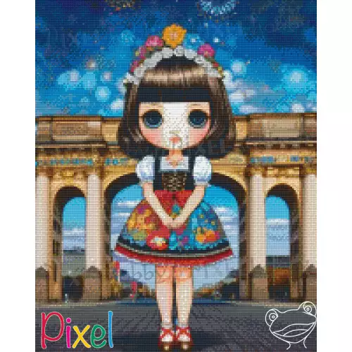 pixelhobby Collection Poupées du monde - Allemagne