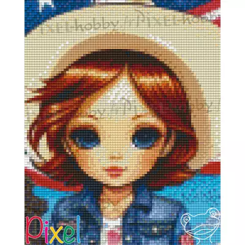 pixelhobby Collection Poupées du monde - USA
