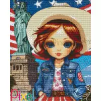 Collection Poupées du monde - USA pixelhobby Collection Poupées du monde - USA