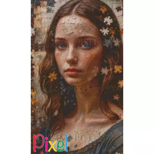 pixelhobby Les grands Peintres - La Joconde revisitée