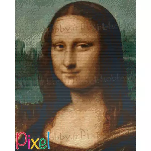 pixelhobby Les grands Peintres - La Joconde 