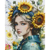 pixelhobby Les grands Peintres - Les Tournesols revisités