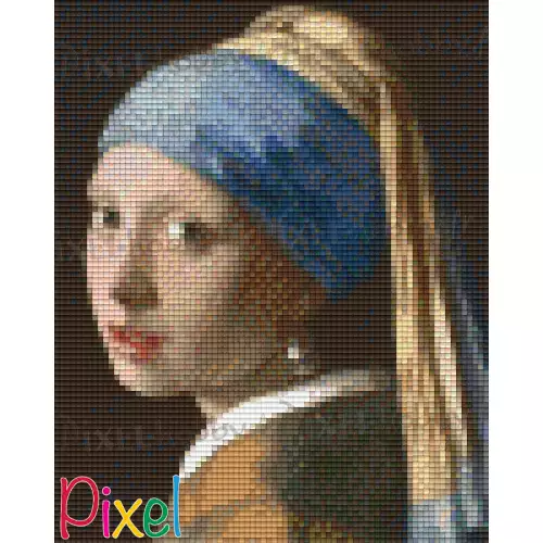 pixelhobby Les grands Peintres - La Jeune Fille à la perle