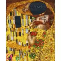 pixelhobby Les grands Peintres - Le Baiser 