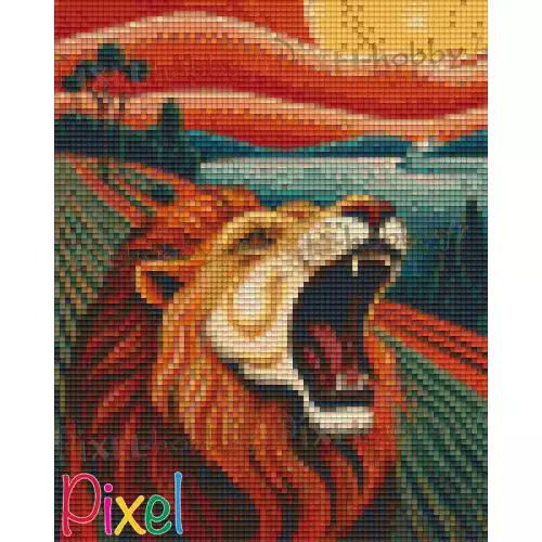 pixelhobby Les grands Peintres - Le Cri revisitée