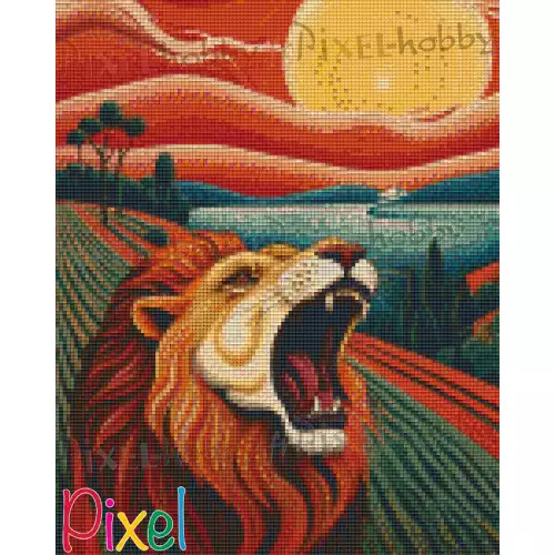 pixelhobby Les grands Peintres - Le Cri revisité