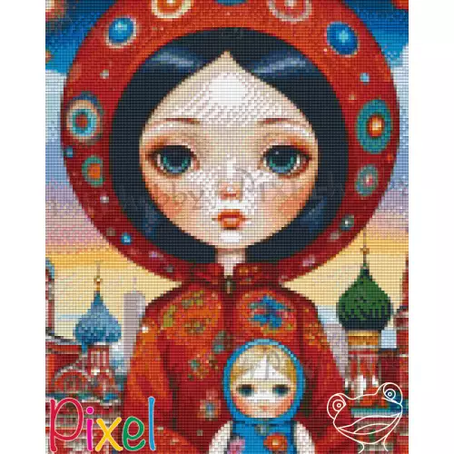 pixelhobby Collection Poupées du monde - Russie