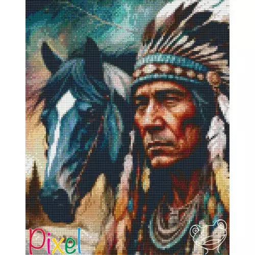 pixelhobby Collection Amériques - Entre ciel et terre